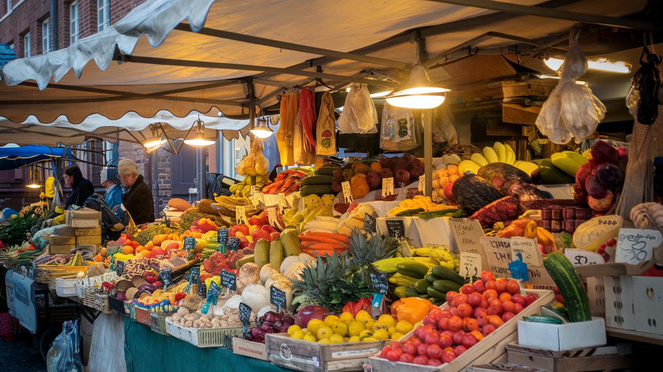 Gdzie znaleźć lokalne jedzenie w obcym kraju?